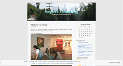 Desktop Screenshot of meganywam.wordpress.com