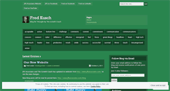 Desktop Screenshot of fredkusch.wordpress.com