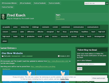 Tablet Screenshot of fredkusch.wordpress.com