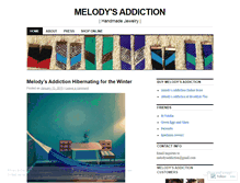 Tablet Screenshot of melodysaddiction.wordpress.com