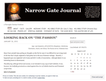 Tablet Screenshot of narrowgatejournal.wordpress.com