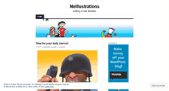 Desktop Screenshot of neillustrations.wordpress.com