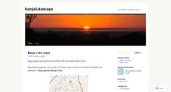 Desktop Screenshot of banjalukamapa.wordpress.com