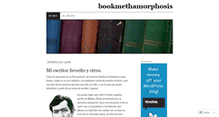 Desktop Screenshot of bookmethamorphosis.wordpress.com