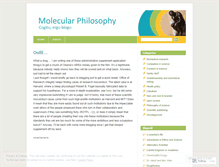 Tablet Screenshot of molphil.wordpress.com