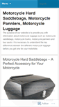 Mobile Screenshot of motorcyclehardsaddlebags.wordpress.com