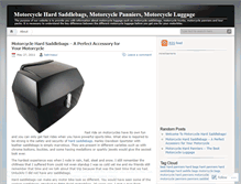 Tablet Screenshot of motorcyclehardsaddlebags.wordpress.com