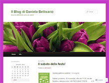 Tablet Screenshot of danielabellisario.wordpress.com