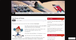 Desktop Screenshot of dailydoctormom.wordpress.com