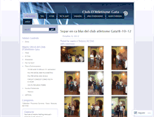 Tablet Screenshot of clubatletismegata.wordpress.com