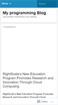 Mobile Screenshot of a1programming.wordpress.com