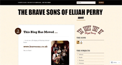Desktop Screenshot of bravesons.wordpress.com