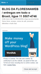Mobile Screenshot of floresnaweb.wordpress.com
