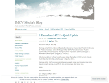 Tablet Screenshot of imcvmedia.wordpress.com