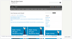 Desktop Screenshot of mariojavier79.wordpress.com