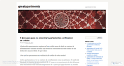 Desktop Screenshot of greatapartments.wordpress.com