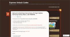Desktop Screenshot of cellphoneunlockinginfo.wordpress.com
