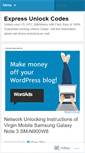 Mobile Screenshot of cellphoneunlockinginfo.wordpress.com