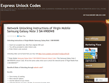Tablet Screenshot of cellphoneunlockinginfo.wordpress.com