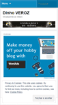 Mobile Screenshot of dinhoveroz.wordpress.com
