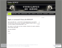 Tablet Screenshot of dinhoveroz.wordpress.com