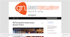 Desktop Screenshot of grantnorsworthy.wordpress.com