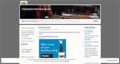 Desktop Screenshot of friendsofbooks.wordpress.com