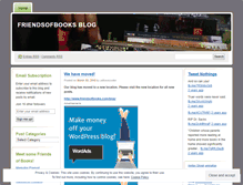 Tablet Screenshot of friendsofbooks.wordpress.com