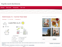 Tablet Screenshot of paprikameetskardamom.wordpress.com