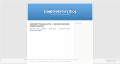 Desktop Screenshot of emestvokvmi.wordpress.com