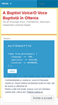 Mobile Screenshot of ovocebaptistainoltenia.wordpress.com