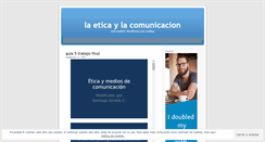 Desktop Screenshot of laeticaylacomunicacion.wordpress.com