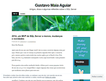 Tablet Screenshot of gustavomaiaaguiar.wordpress.com