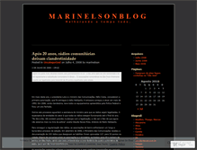Tablet Screenshot of marinelson.wordpress.com