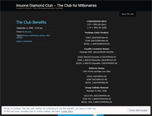 Tablet Screenshot of diamondclub.wordpress.com