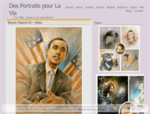 Tablet Screenshot of lartduportrait.wordpress.com