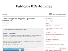 Tablet Screenshot of fatdogtravels.wordpress.com