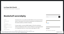 Desktop Screenshot of lacasadeigiochi.wordpress.com