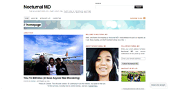 Desktop Screenshot of nocturnalmd.wordpress.com