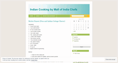 Desktop Screenshot of indiancook.wordpress.com