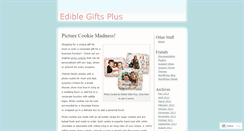 Desktop Screenshot of cookiegiftbasket.wordpress.com