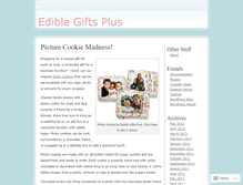 Tablet Screenshot of cookiegiftbasket.wordpress.com