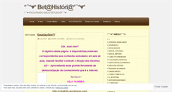 Desktop Screenshot of betahistoria.wordpress.com