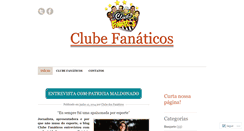 Desktop Screenshot of clubedosfanaticos.wordpress.com