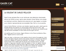 Tablet Screenshot of gaudicat.wordpress.com