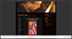 Desktop Screenshot of luismariasoria.wordpress.com