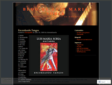 Tablet Screenshot of luismariasoria.wordpress.com