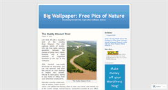 Desktop Screenshot of bigwallpaper.wordpress.com