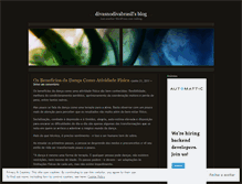 Tablet Screenshot of divasnodivabrasil.wordpress.com