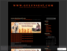 Tablet Screenshot of gulunsesicom.wordpress.com